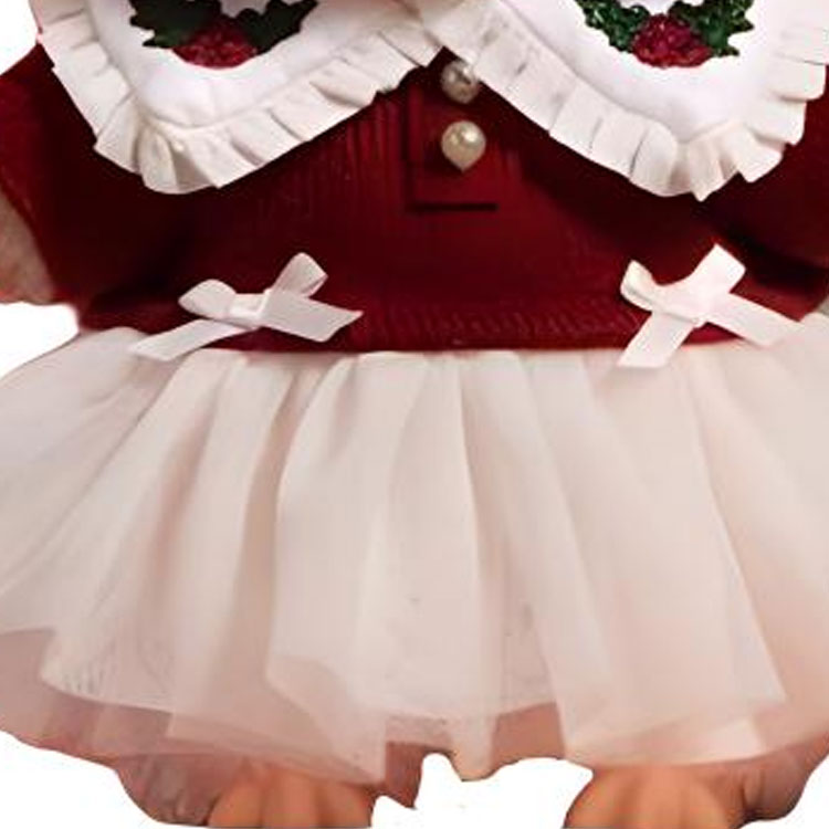 POP MART Labubu Shimmering Fairy Tale Collection MOKOKO Christmas Rubber Plush Trendy Figures 18cm