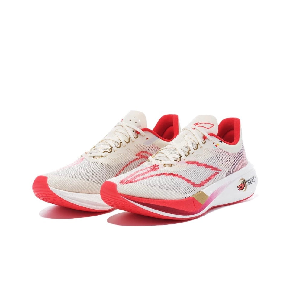 LiNing FEIDIAN 3 CHALLENGER ‘White Red’ | Running Shoes