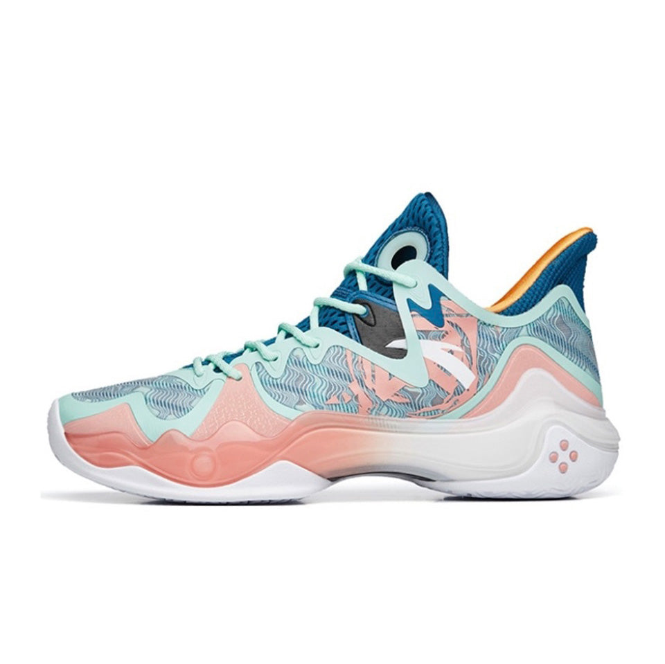 ANTA Shock Wave 4 'White Blue Pink' Main image