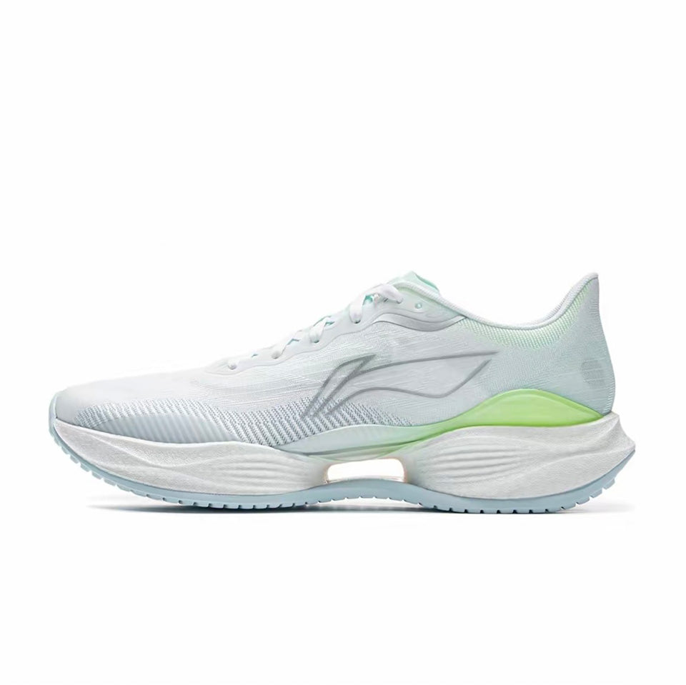 LiNing Super Light 22 ’White Green Grey‘ | Running Shoes Main image