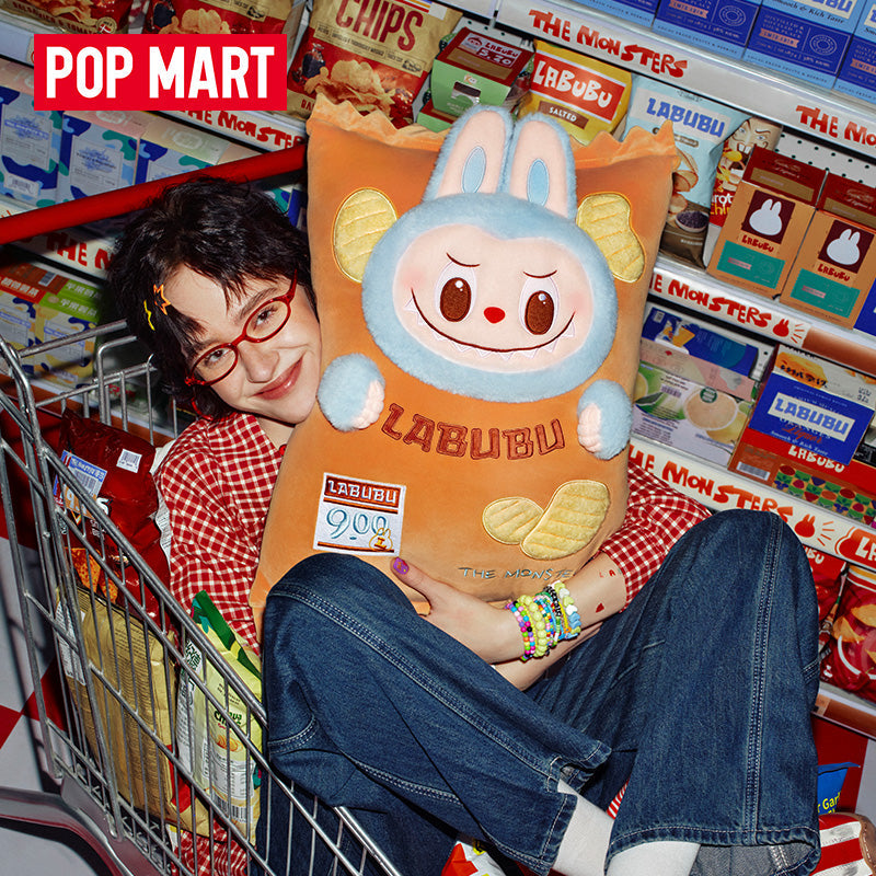 POP MART THE MONSTERS Labubu Throw Pillow