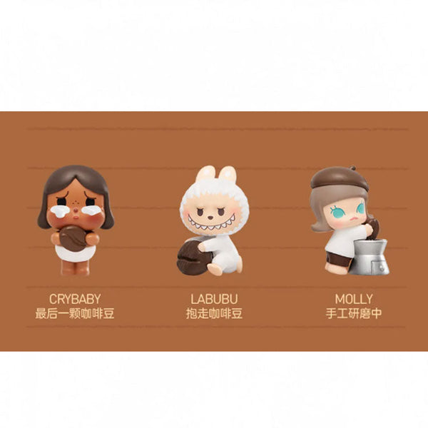 POP MART LABUBU Coffee Factory Collection Doll Mystery Boxes