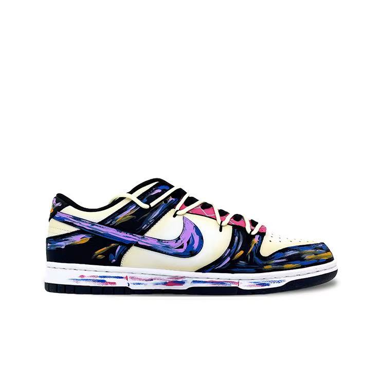 Nike Dunk Low Top 'Death Spark' [Customized] Secondary image