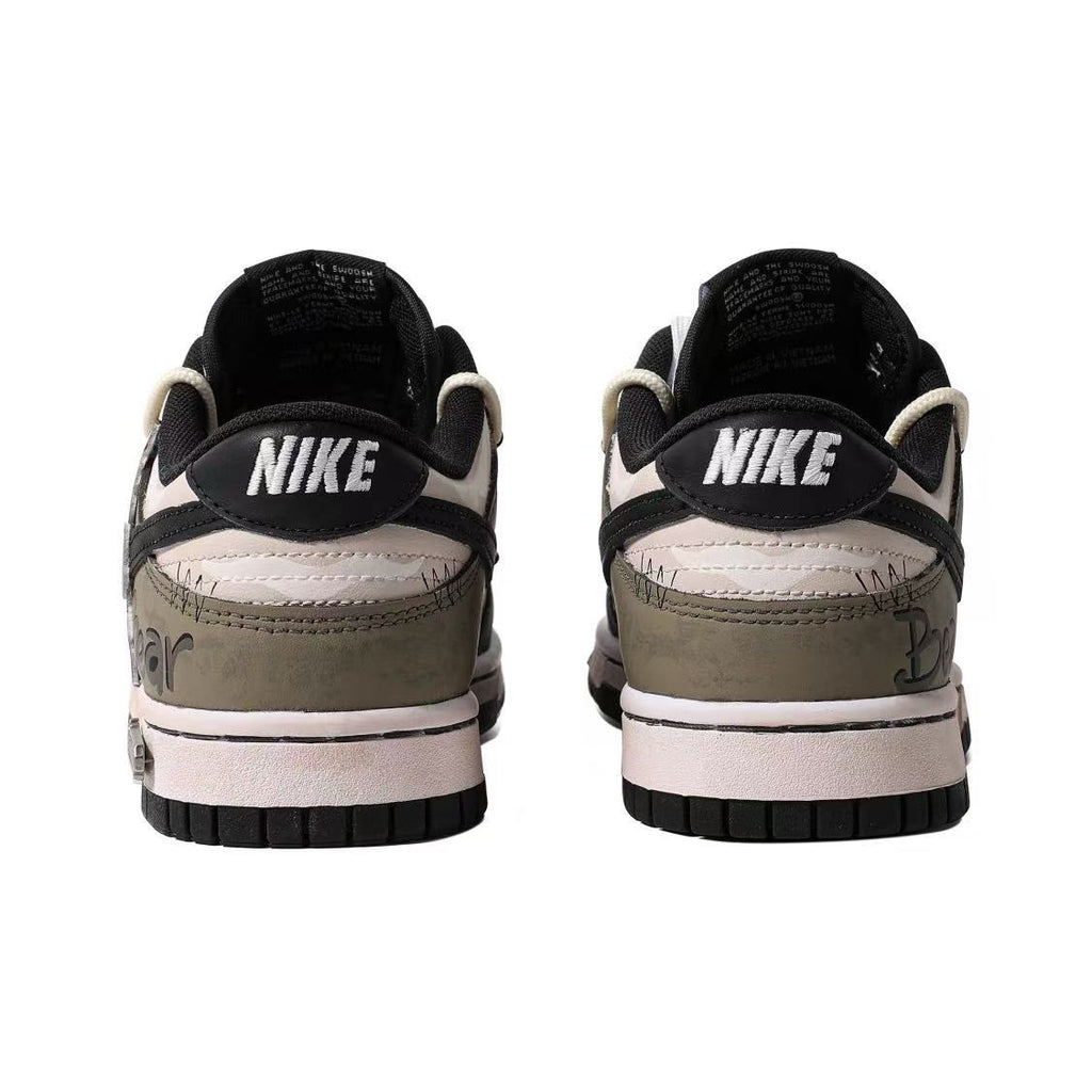 Nike Dunk Low Top 'Ragdoll Bear' [Customized]