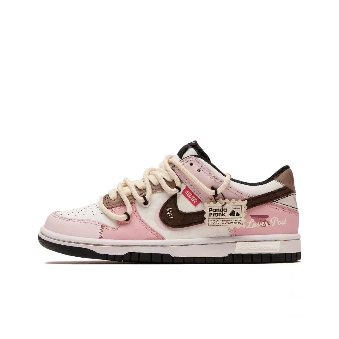 Nike Dunk Low Top 'Heart Rose' [Customized] Main image