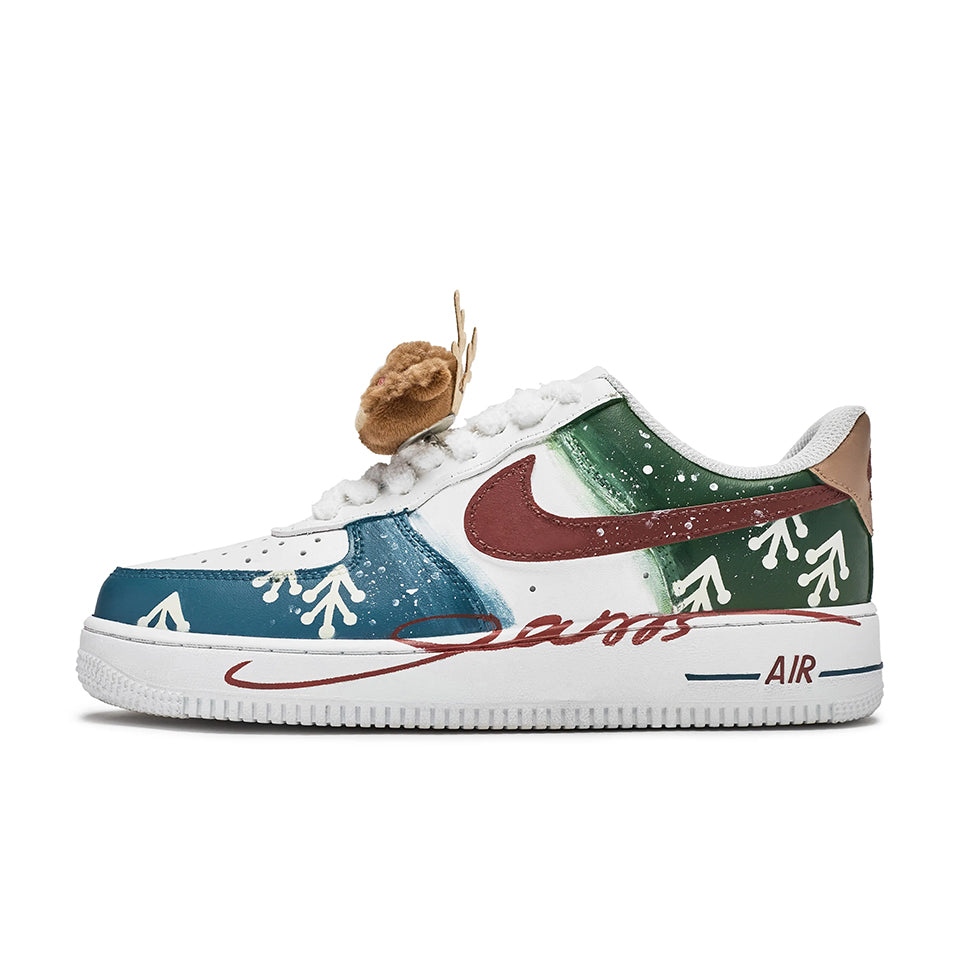 Nike Air Force 1 'Christmas' [Customized] Main image