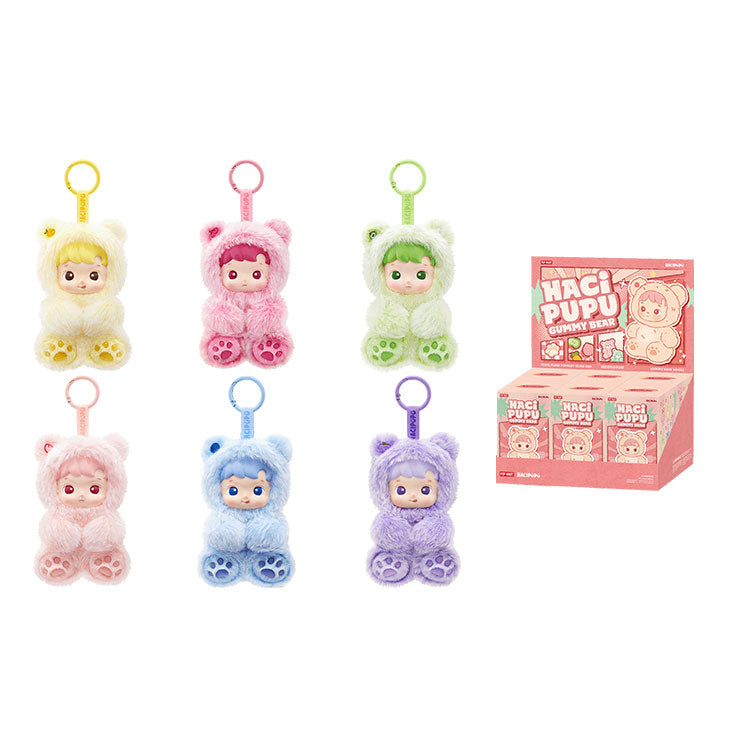 POP MART HACIPUPU Bear Gummies Collection
