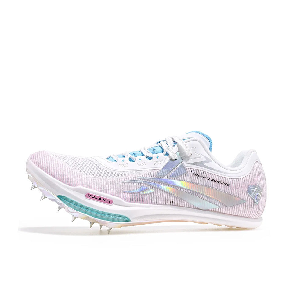 Volanti Rocket Air Cushion Spike Shoes 'Blue/Pink Mismatch' Main image