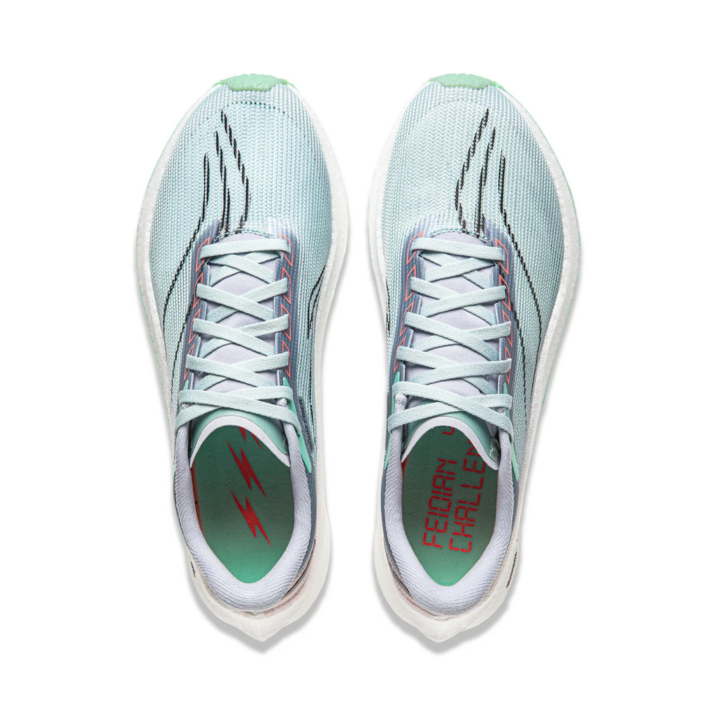 LINING Feidian 4 Challenger 「Women」 'Purple Smoke Blue Fluorescent Light Turquoise' | Running Shoes