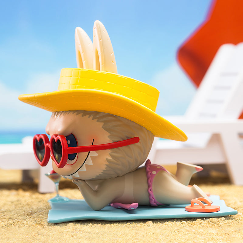 POP MART LABUBU Beach Trendy Figures 14cm