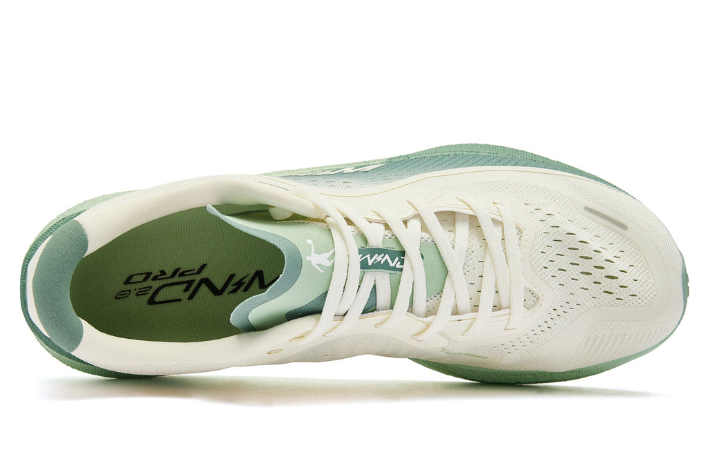 QIAODAN Wind-Running 2.0 'Ivory Jade Green'「Women」 | Running Shoes