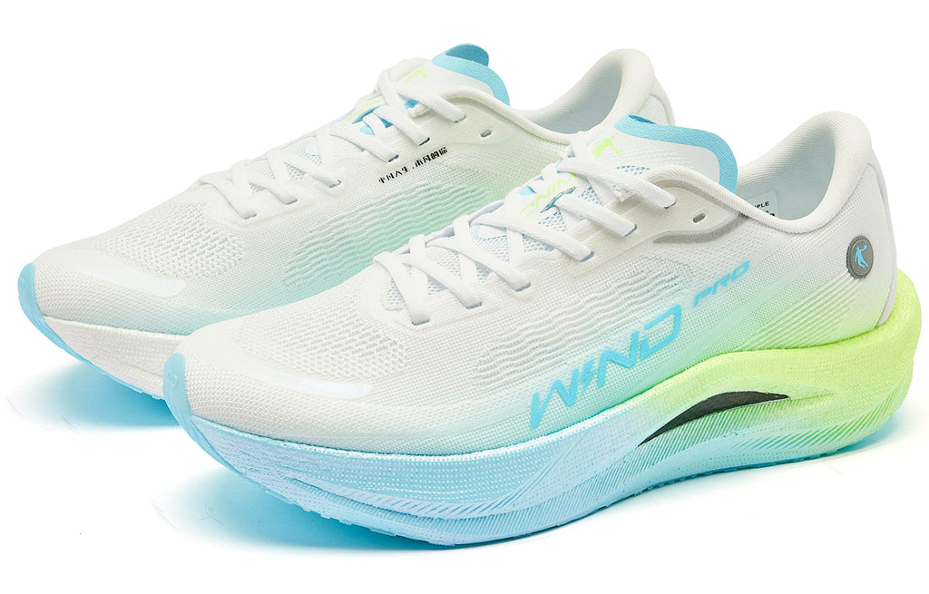 QIAODAN Wind-Running 2.0 PRO 'Jordan White Neon Yellow'「Women」 | Running Shoes