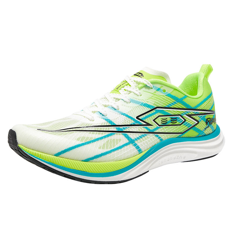 TANSHER Cheetah 2.0 ‘White Green’ | Running Shoes