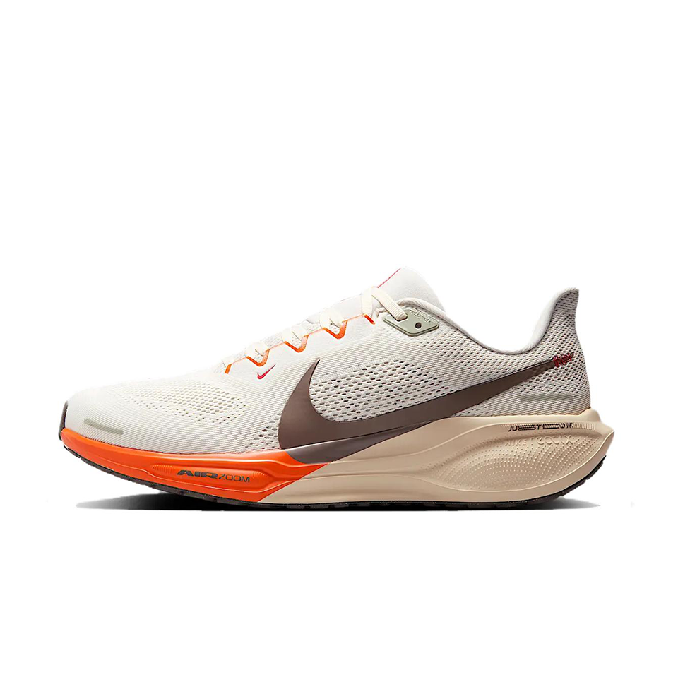 Nike Air Zoom Pegasus 41 'Sail Light Khaki Safety Orange' | Running Shoes Main image