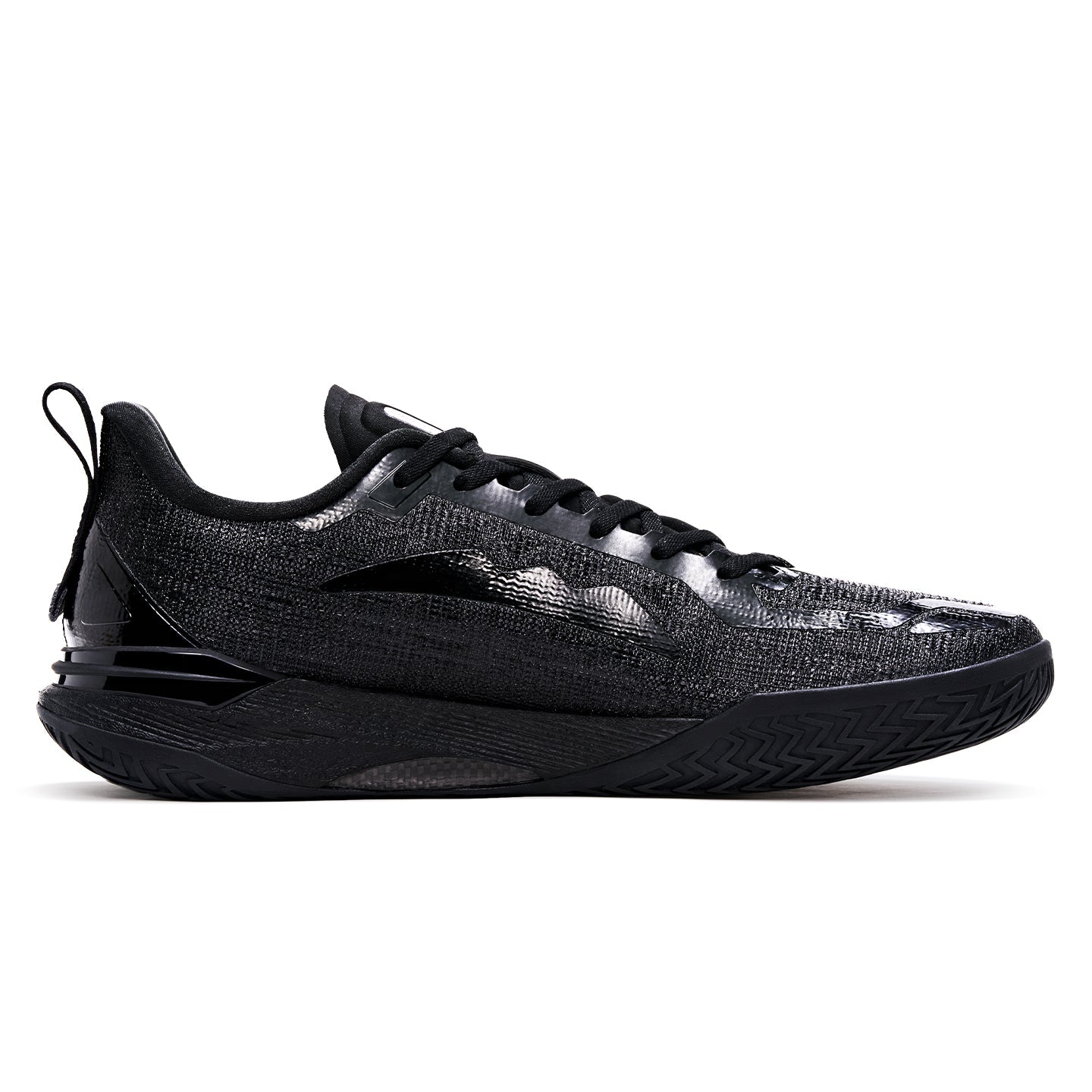 Volanti Rocket Air Basketball Shoes Laser 'Triple Black' Secondary image