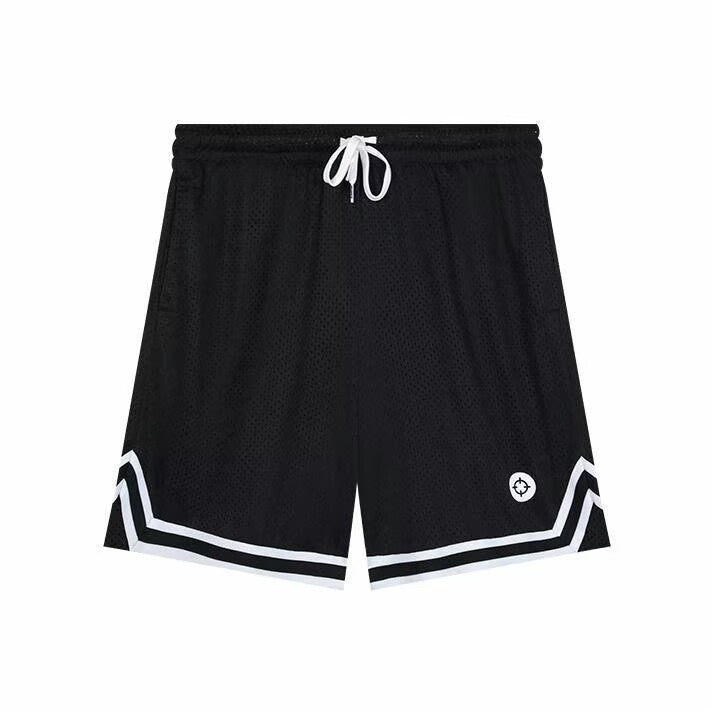 RIGORER Striped Split Logo Basketball Shorts Unisex Secondary image