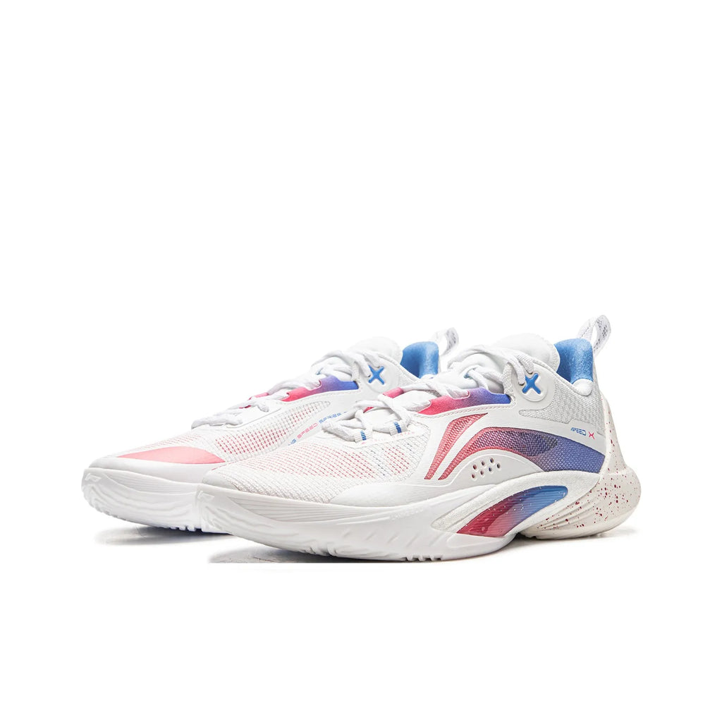 LiNing Speed 10 ‘White Pink Blue'