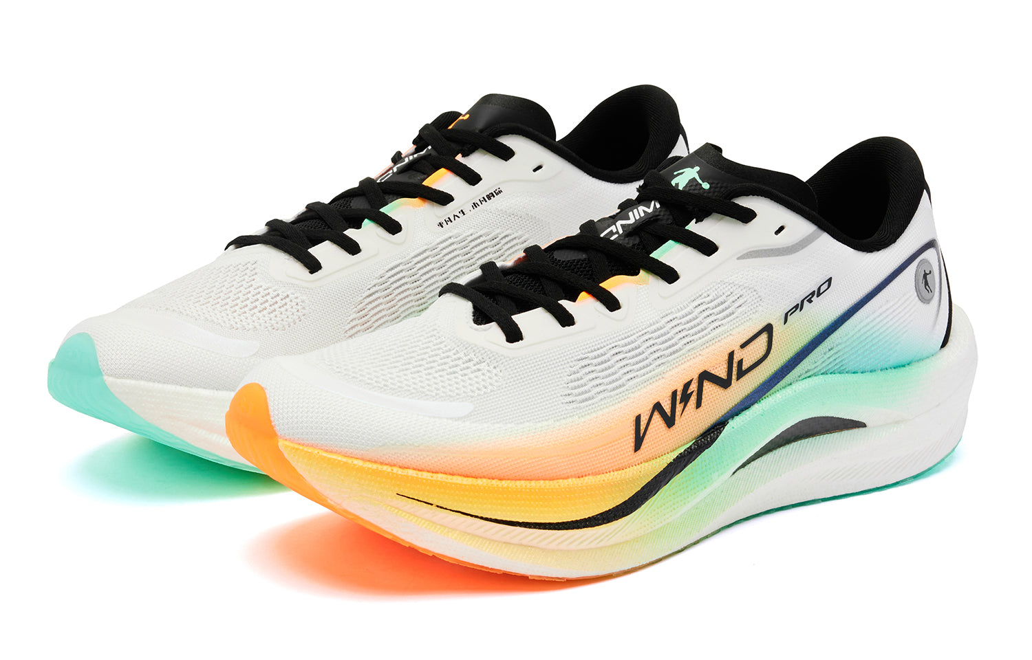 QIAODAN Wind-Running 2.0 PRO 'Jordan White Flying Shadow Orange' | Running Shoes Secondary image