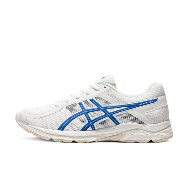 Asics Gel Contend 4 White Blue | Running Shoes