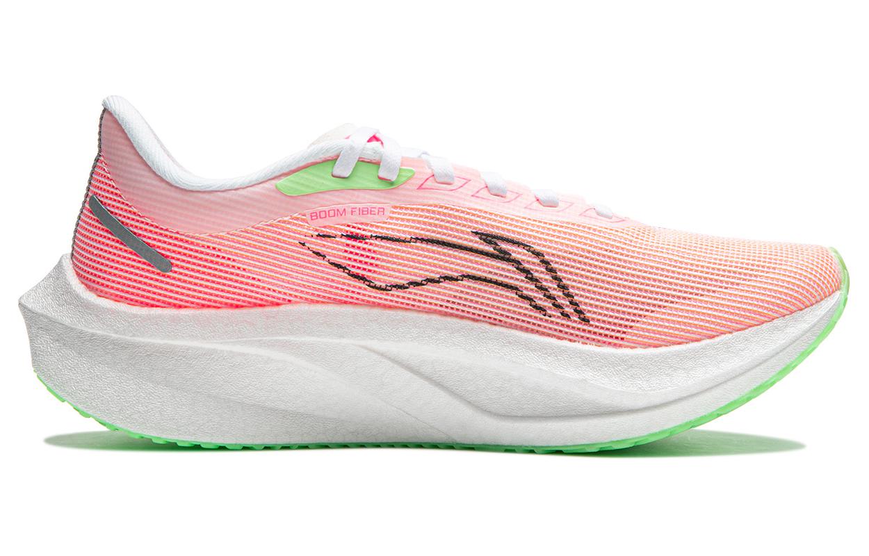 LINING Feidian 4 Challenger 「Women」'Pink White Orange' | Running Shoes Secondary image