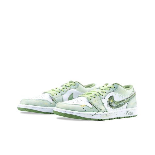 Jordan Air Jordan 1 'Green Splash' [Customized]