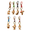 POP MART Labubu Wood Workshop Collection Keychain