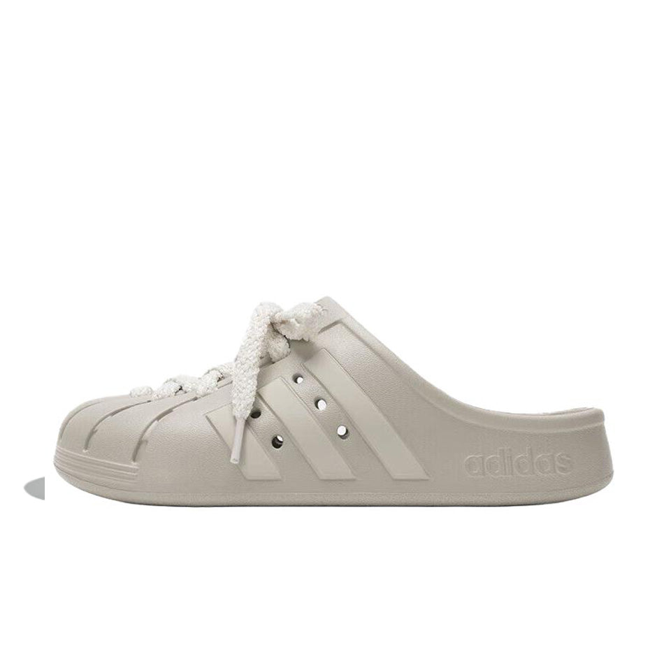 Adidas Adilette Clogs 'Gray'