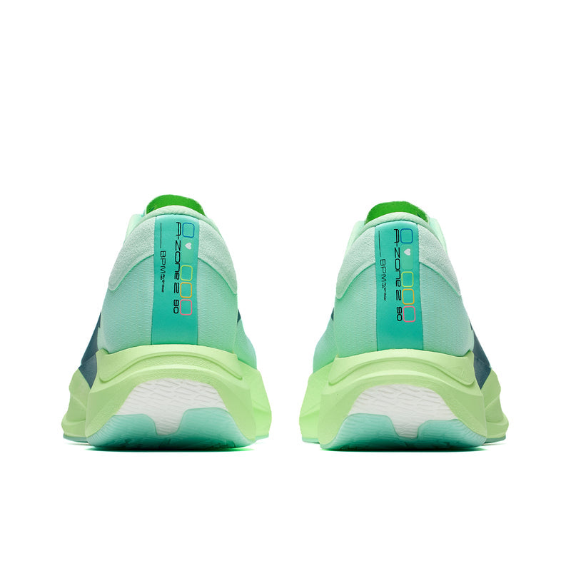 ANTA Zone 2 Heart Rate 90 'Fluorescent Light Cyan Green' | Running Shoes
