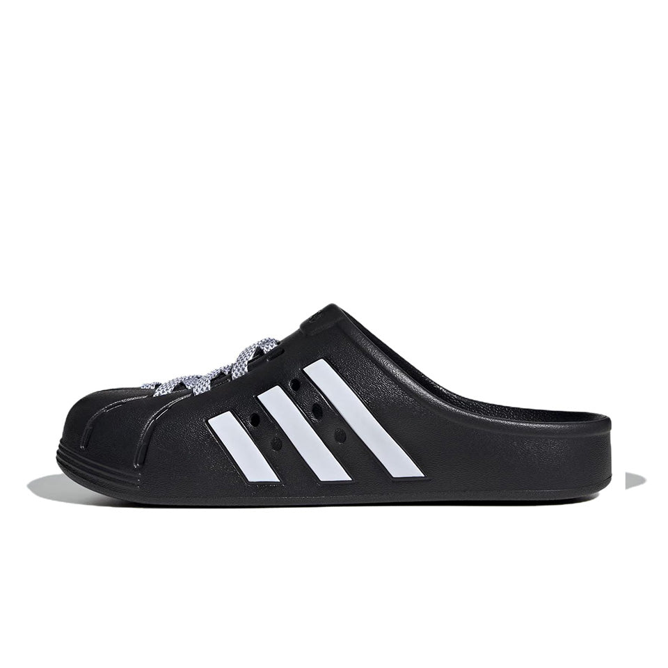 Adidas Adilette Clogs 'Black White' Main image