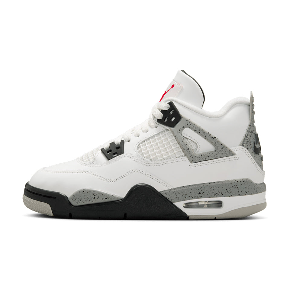Jordan Air Jordan 4 'White Black' Childrens Main image