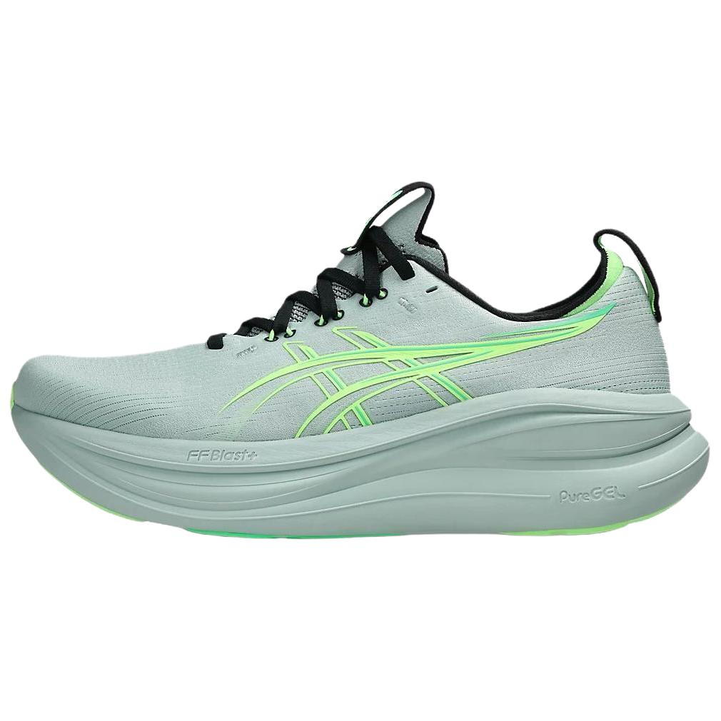 ASICS GEL NIMBUS 28 Support Mens Green | Running Shoes Main image