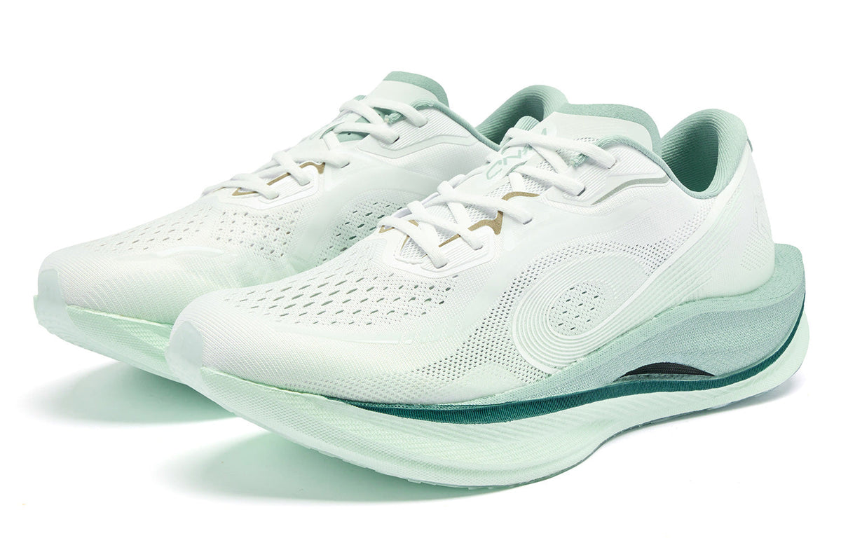 QIAODAN Wind-Running 3.0 'Jordan White Snow Mist Green' | Running Shoes
