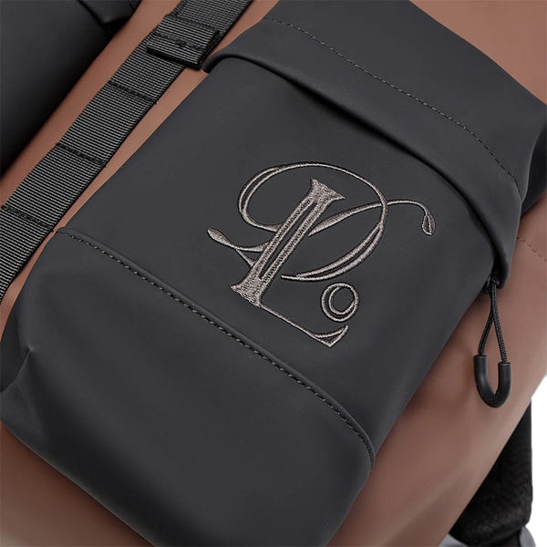 LiNing Polyurethane Backpack Regular Unisex Umber & Black