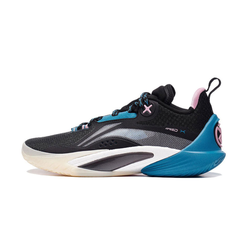 LiNing Speed 10 ‘Black Blue Pink' Main image