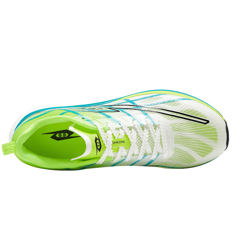 TANSHER Cheetah 2.0 ‘White Green’ | Running Shoes