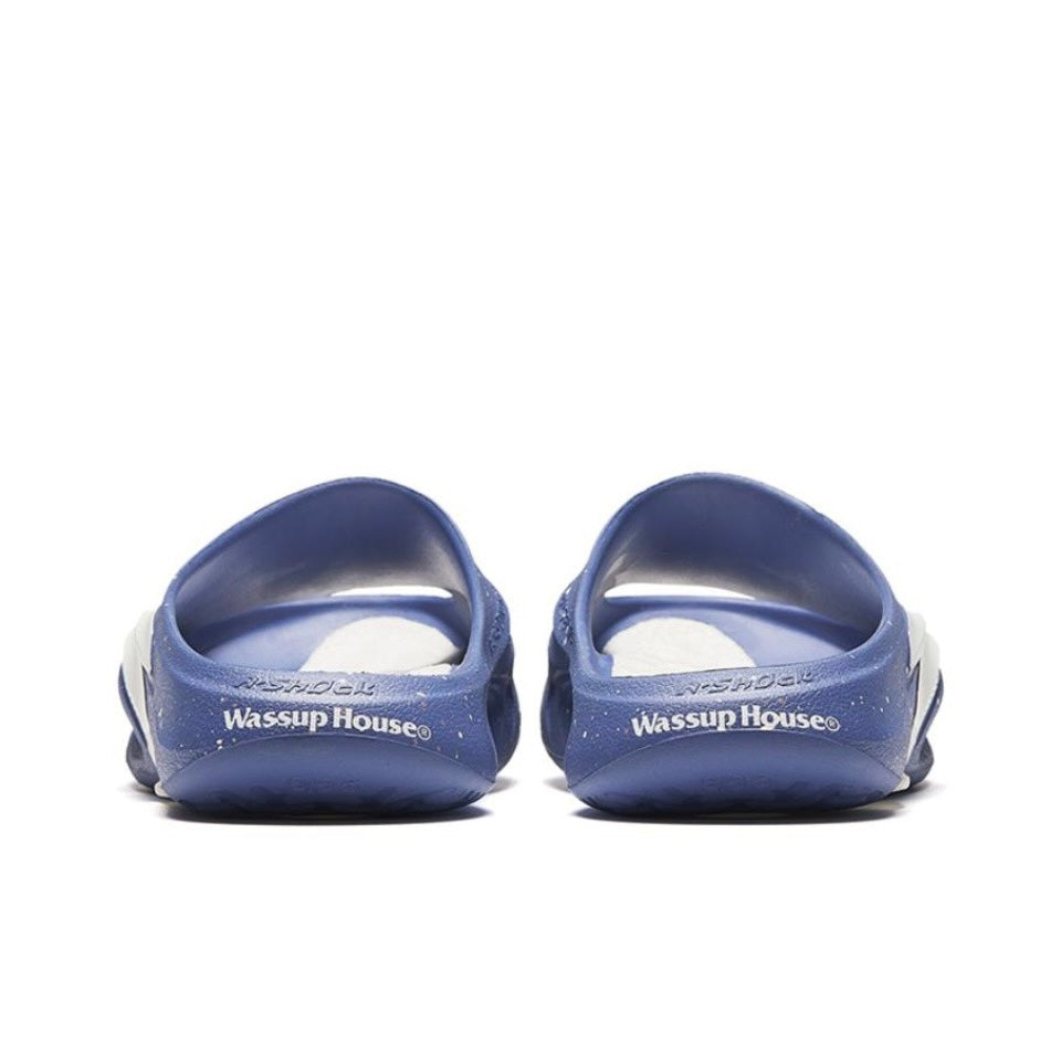 ANTA×WASSUP Slippers Nitrogen Bubble 'Blue'