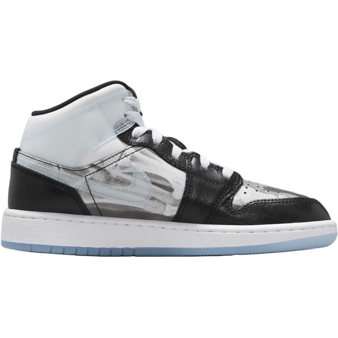 Jordan Air Jordan 1 'Black Gray'「Kids」 Secondary image