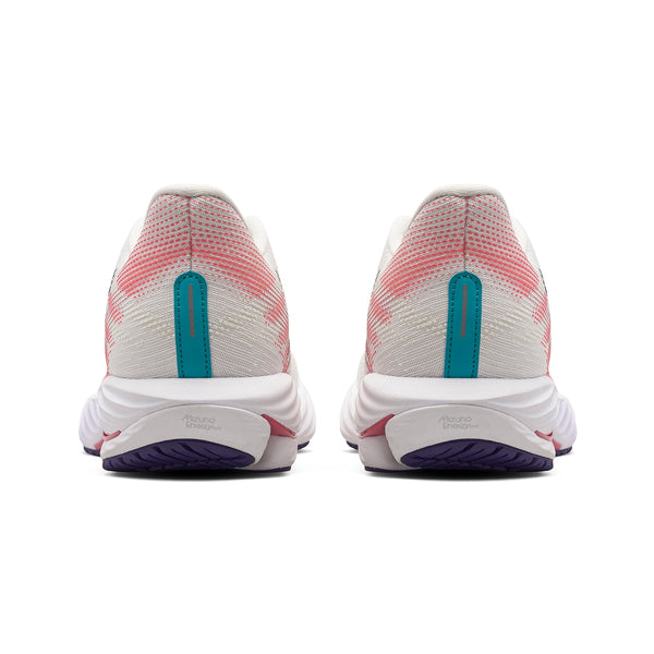 Mizuno Wave Rider 28 'Snow White Camellia Rose' Women | Running Shoes