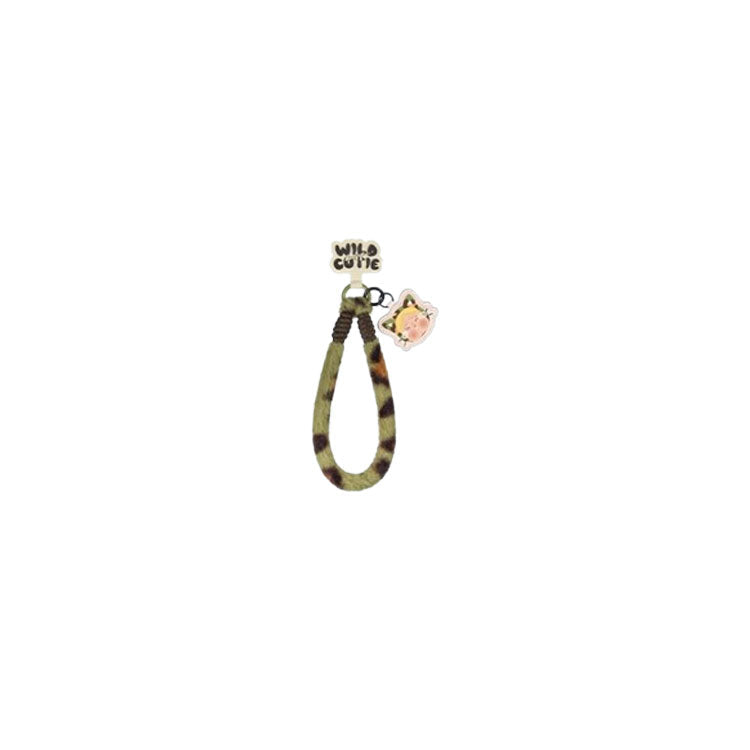 POP MART CRYBABY Leopard Cat Collection Cell Phone Lanyard Mystery Boxes