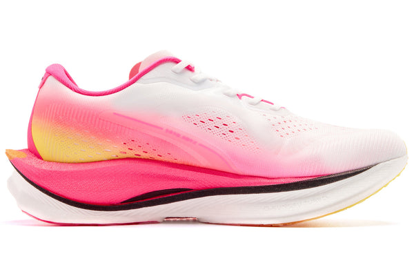 QIAODAN Wind-Running 3.0 'Jordan White Neon Pink'「Women」 | Running Shoes