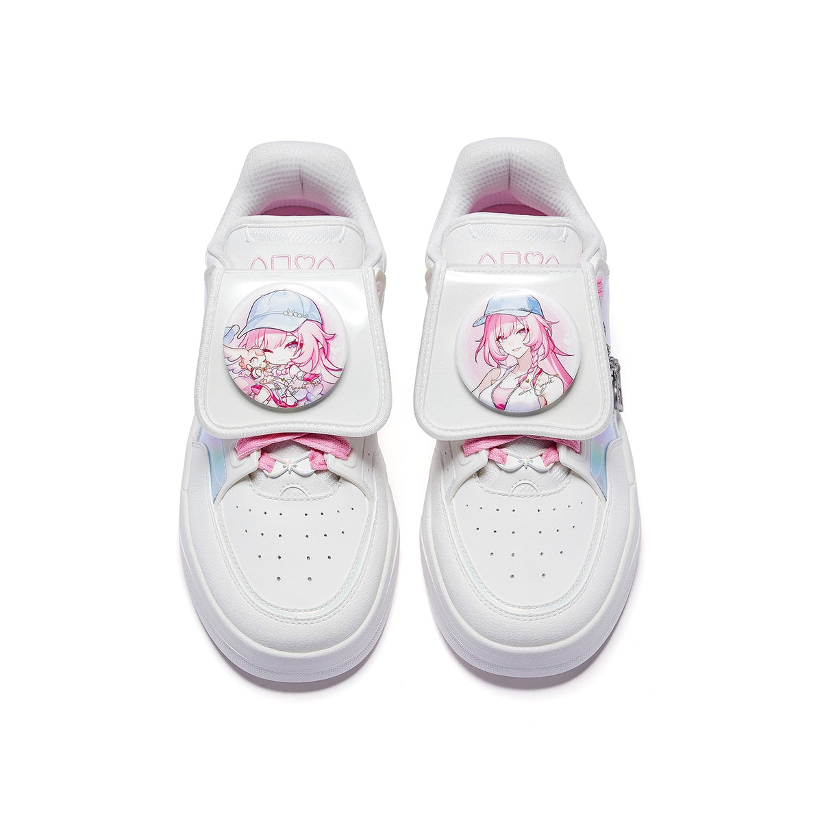HonkaiStarRail x ANTA Skateboard Shoes 'White Pink'