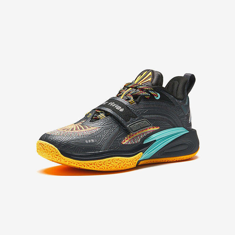 Anta KAI 1 'Gray Black Orange'「Kid」 Secondary image