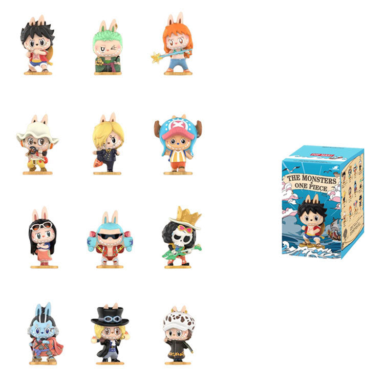 POP MART Labubu The Monsters X One Piece Series Single Mystery Box Main image