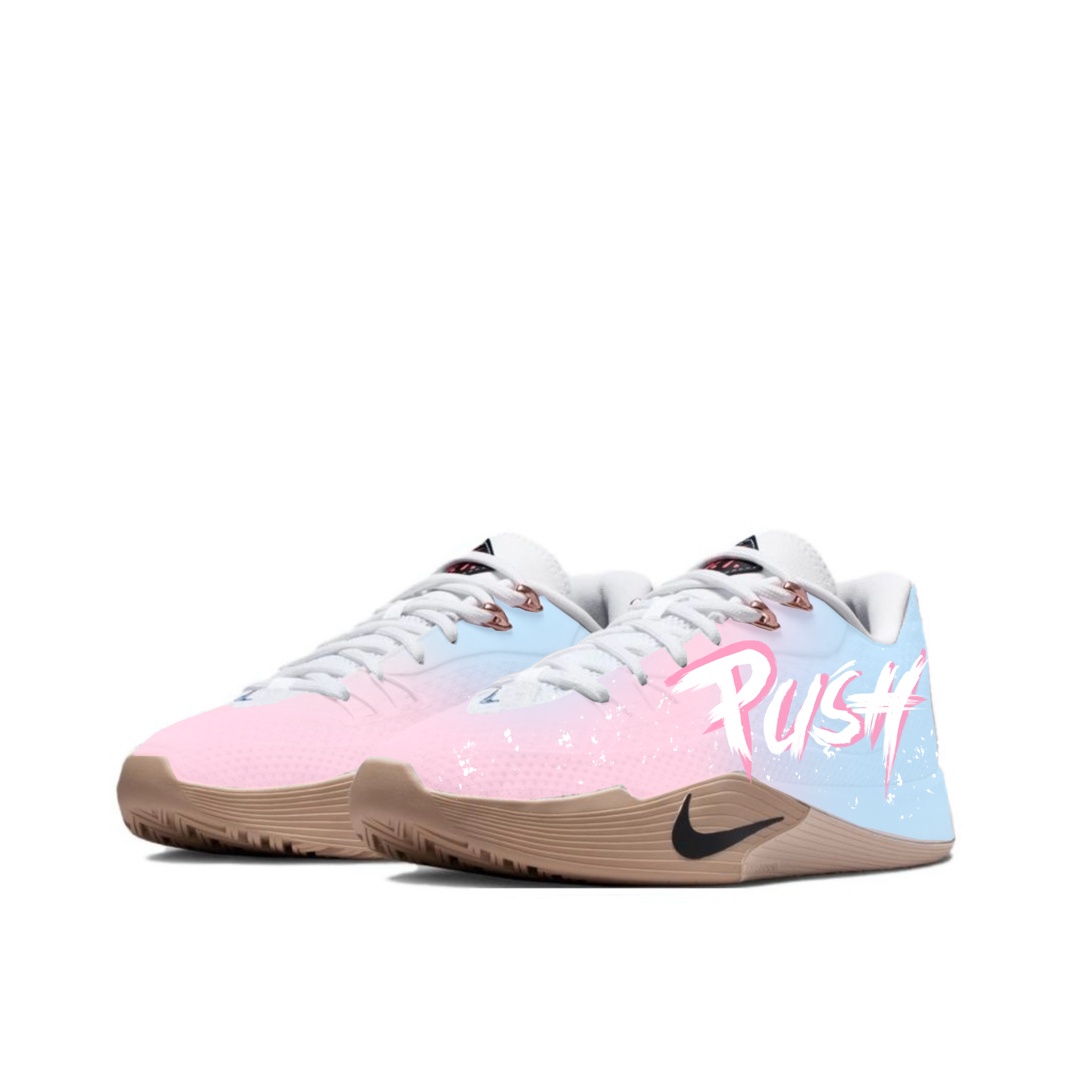 Nike S.T. Flare 'Peach Story' [Customized] Secondary image