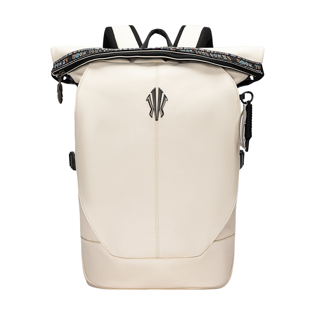 Anta Matte Finish Backpack Unisex Ivory White Main image