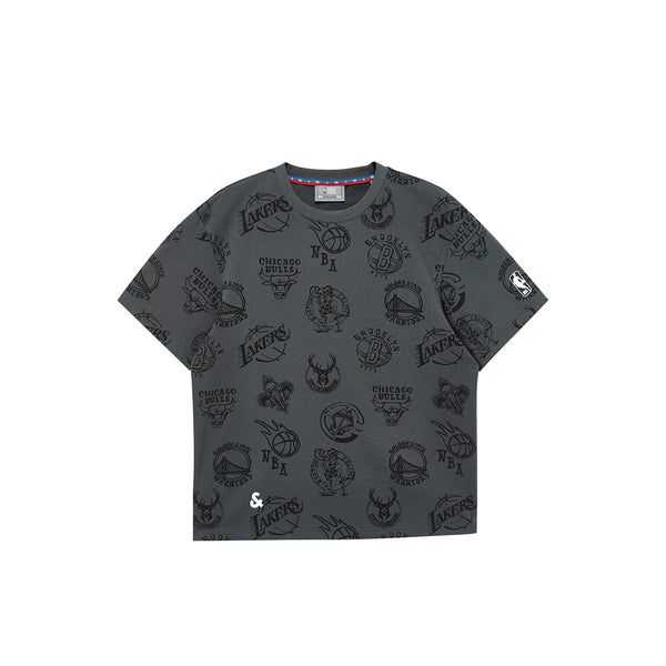 JACK JONES x NBA Unisex Crew Neck Short-Sleeve T-Shirt
