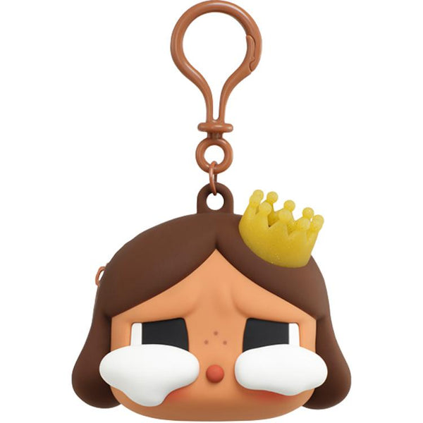POP MART CRYBABY SHINY Collection Crybaby Doll Earphone Case Gold, Brown Merch