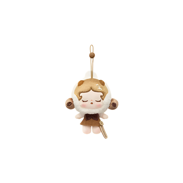 POP MART Bubbles Cute Bean Coffee Factory Collection Plush Pendant