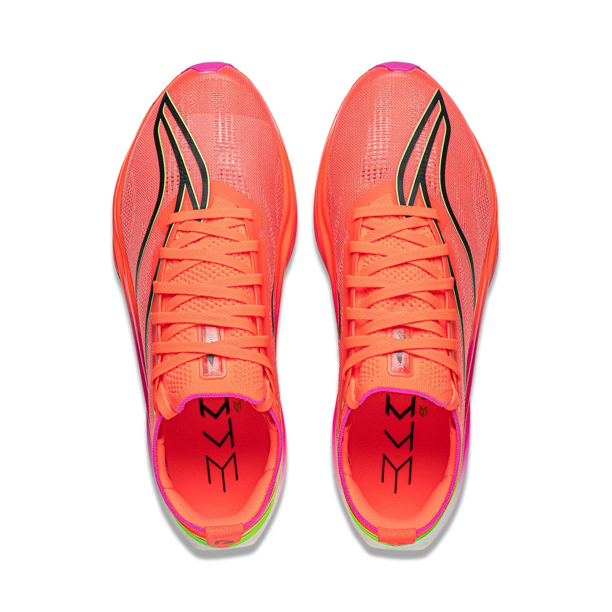 LiNing Feidian 6 ELITE 'Fluorescent Orange Red'