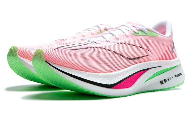 LiNing Feidian 4 Challenger 'Pink Orange' | Running Shoes